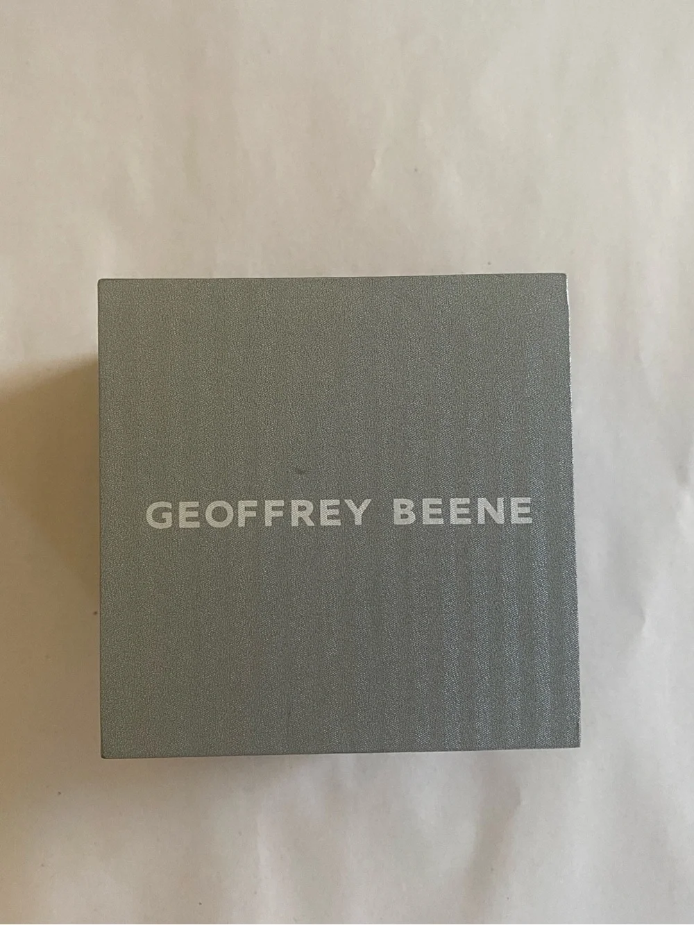 Geoffrey Beene Genuine Diamond Men’s Blue Dial Two-Tone Bracelet Watch 42mm